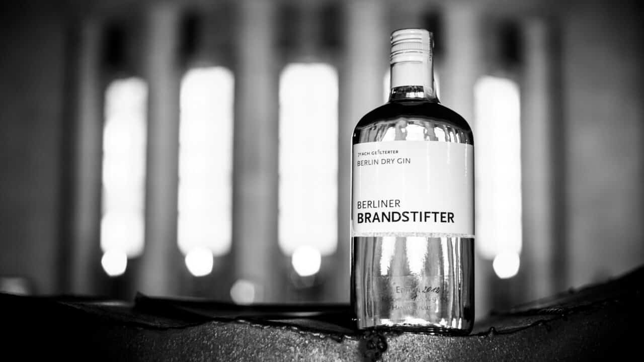 Berlin Brennt. Eine Hommage an den Berlin Dry Gin, der den Geist Berlins in sich trägt.